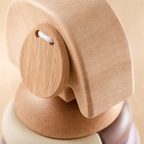 Holz-Stapelturm „Elefant“