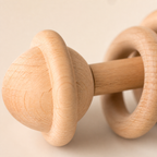 Natural Wood Rattle