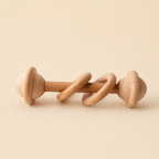 Natural Wood Rattle