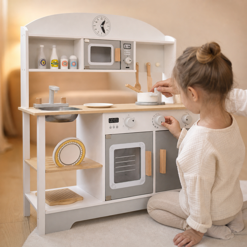 Деревянная кухня для сюжетных игр