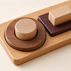 Montessori-Holz-Puzzle "Formen"