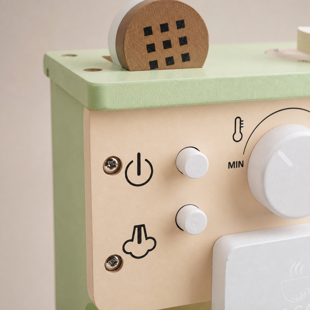 Children's Wooden Coffee Machine