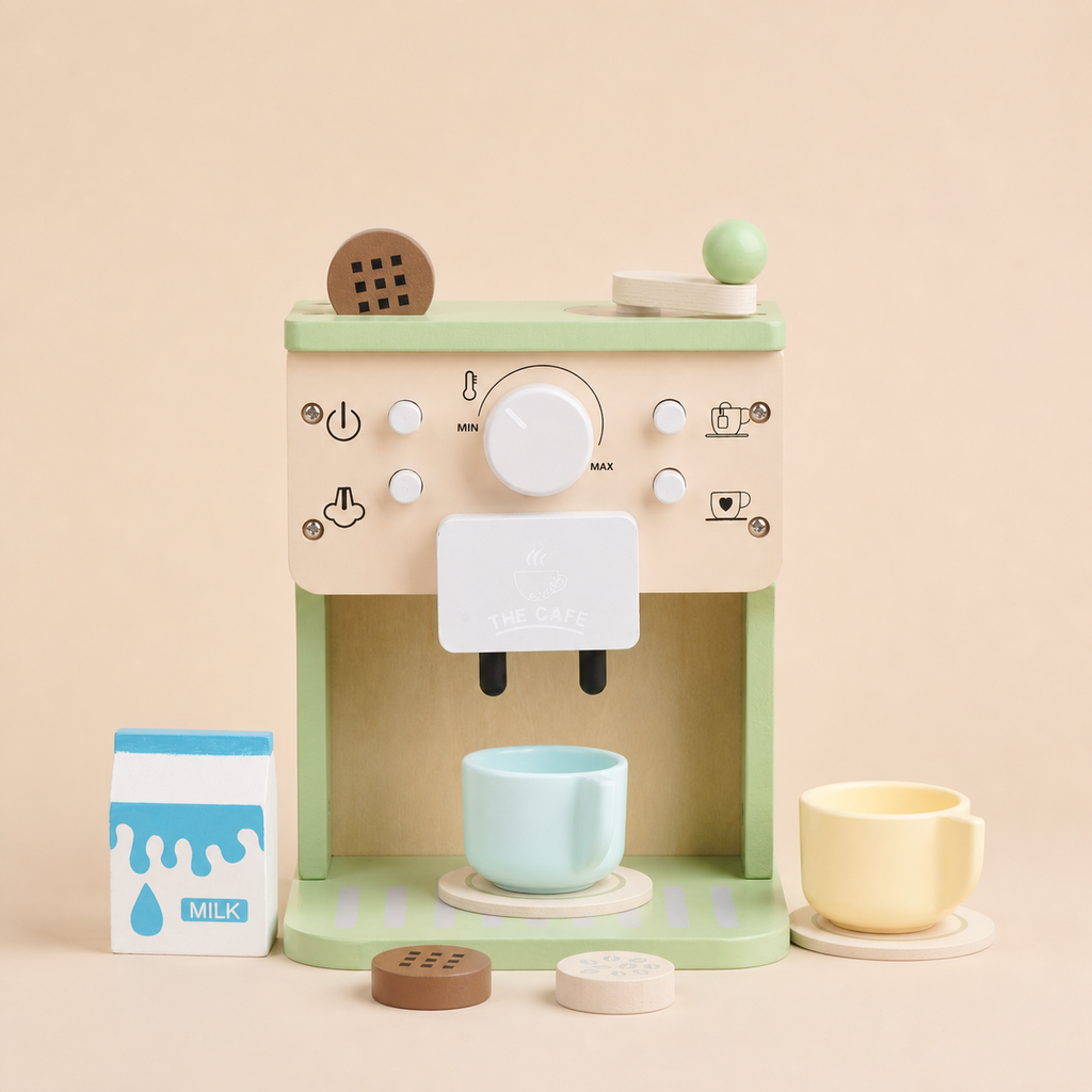 Children's Wooden Coffee Machine