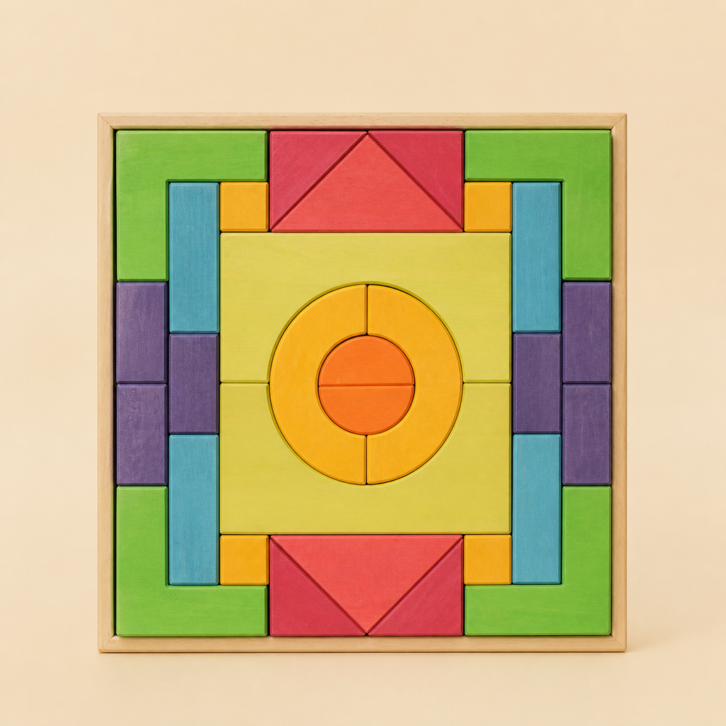 Holzpuzzle „Fußballfeld“