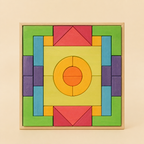 Holzpuzzle „Fußballfeld“