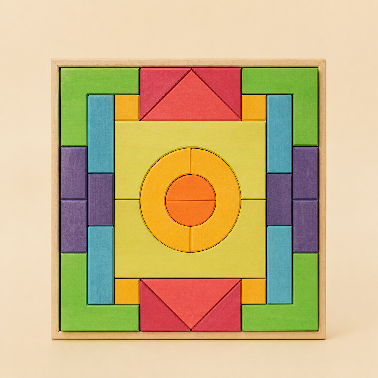 Holzpuzzle „Fußballfeld“
